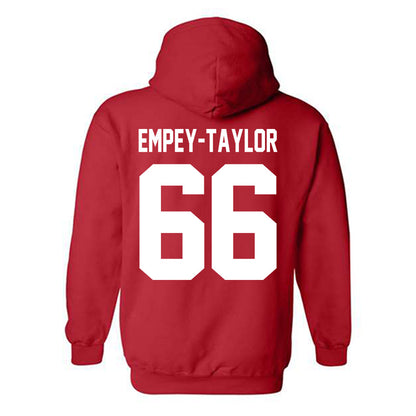 SMU - NCAA Women's Soccer : Haven Empey-Taylor - Hooded Sweatshirt-1