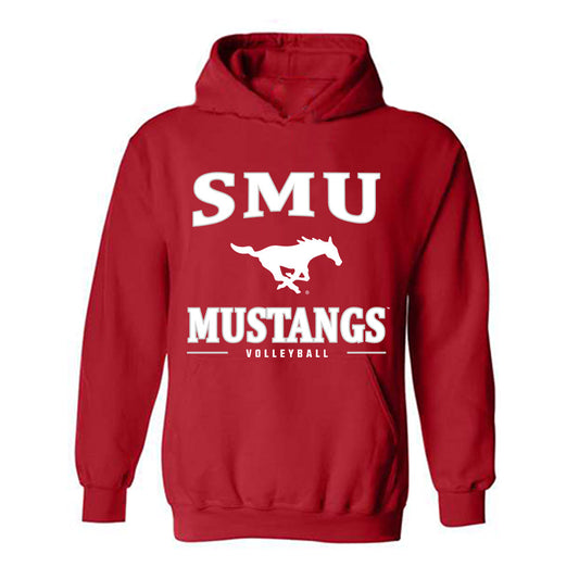 SMU - NCAA Women's Volleyball : Ellie Moore - Hooded Sweatshirt-0
