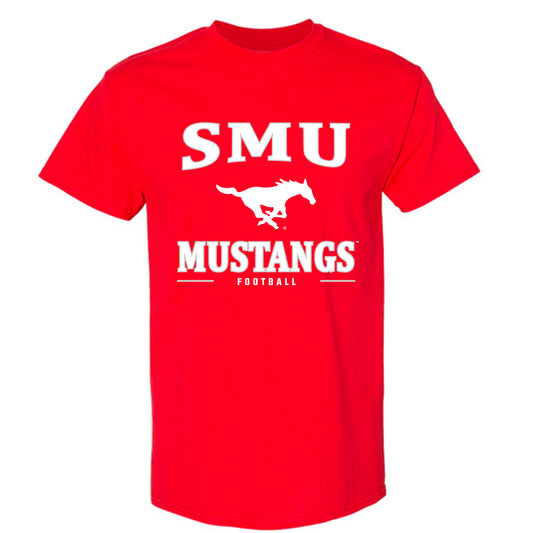 SMU - NCAA Football : Wyat Smith - T-Shirt-0
