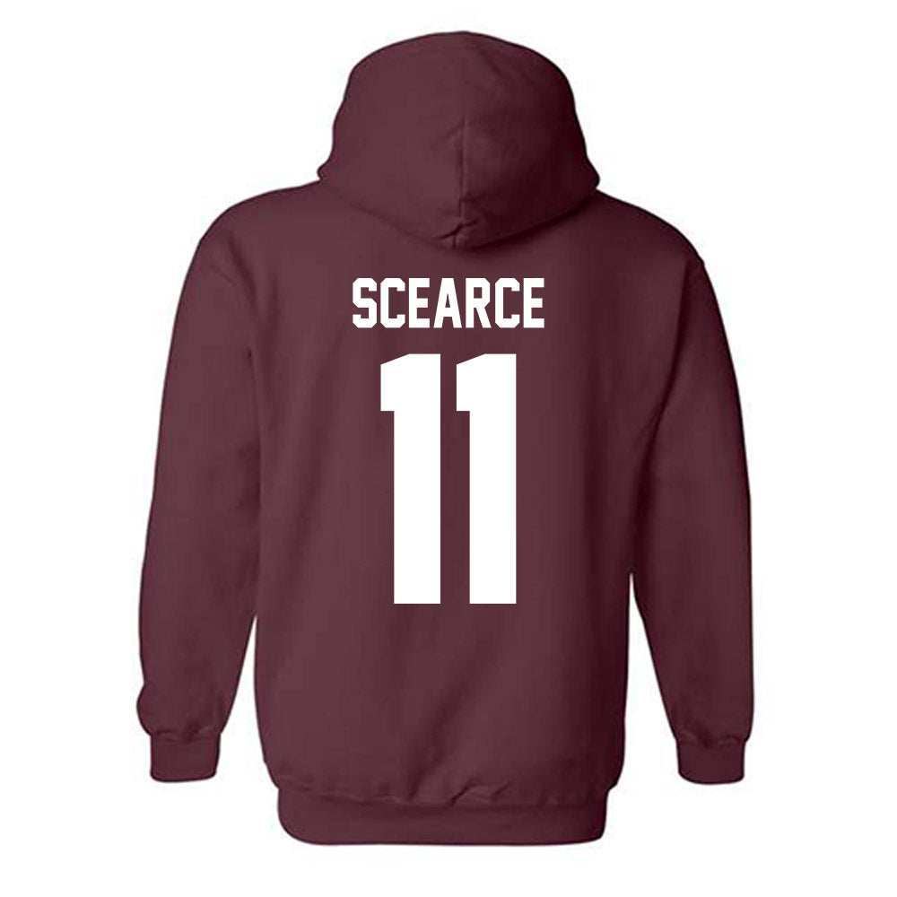 EKU - NCAA Baseball : Julius Scearce - Classic Shersey Hooded Sweatshirt-1