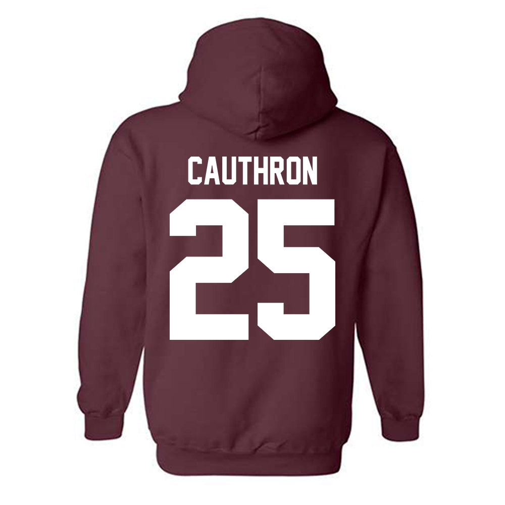 EKU - NCAA Baseball : Jackson Cauthron - Classic Shersey Hooded Sweatshirt-1