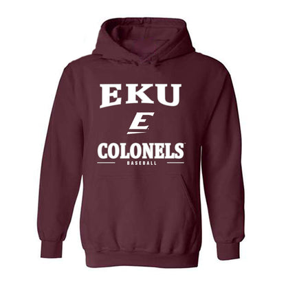 EKU - NCAA Baseball : Julius Scearce - Classic Shersey Hooded Sweatshirt-0