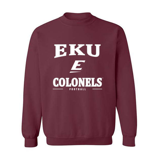 EKU - NCAA Football : Darius Akal - Classic Shersey Crewneck Sweatshirt-0