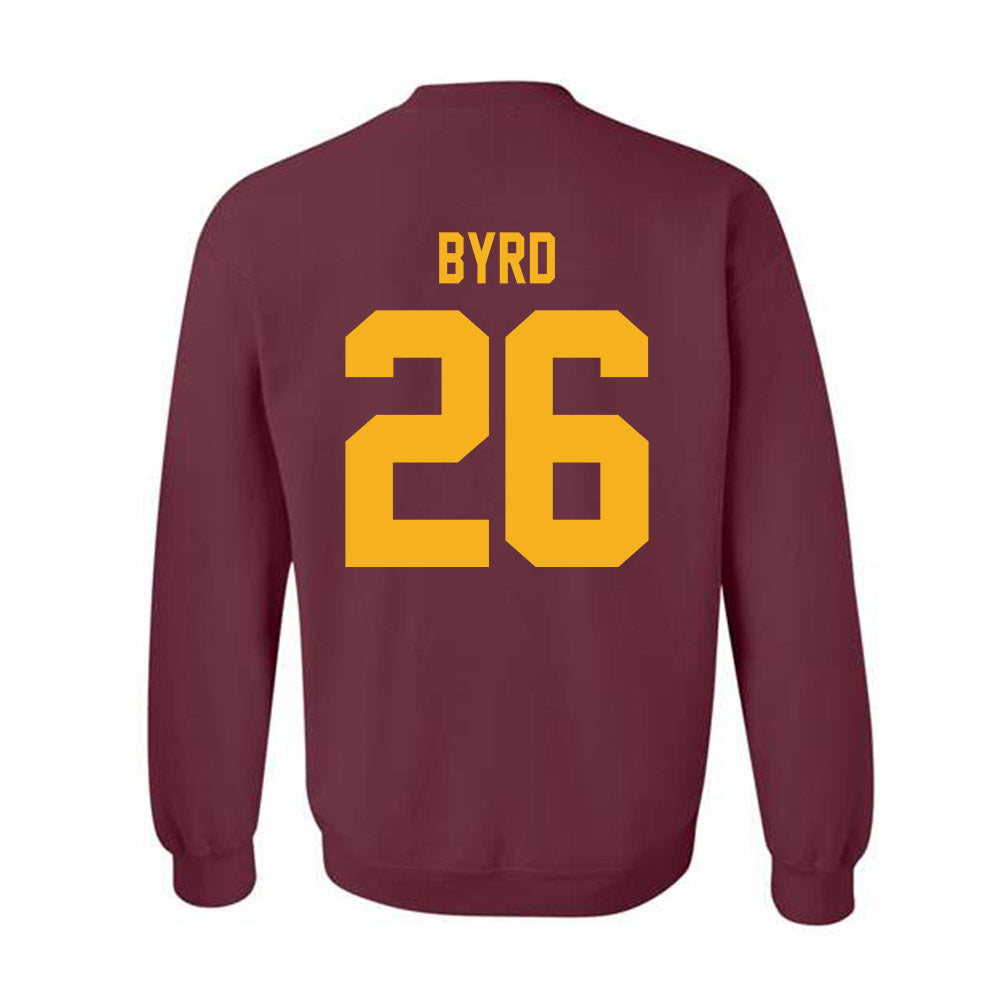 Winthrop - NCAA Baseball : Garrett Byrd - Classic Shersey Crewneck Sweatshirt-1