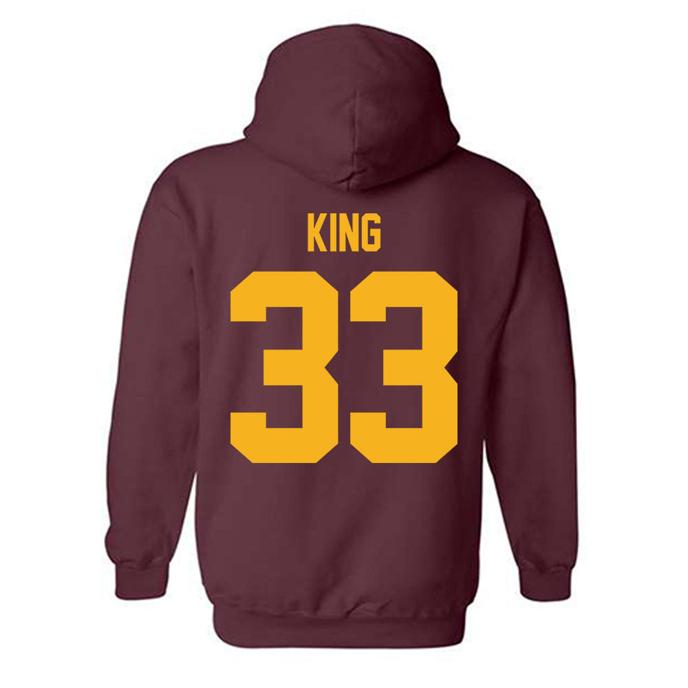 Winthrop - NCAA Softball : Aspen King - Classic Shersey Hooded Sweatshirt-1