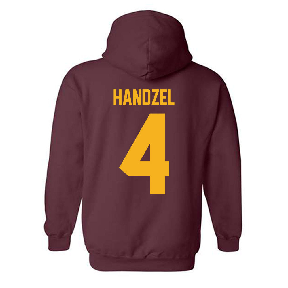 Winthrop - NCAA Baseball : Gage Handzel - Classic Shersey Hooded Sweatshirt-1