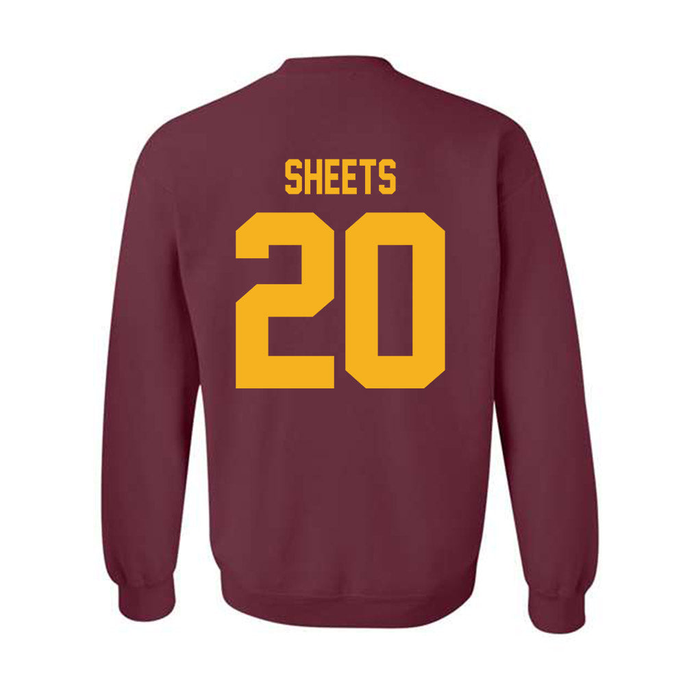 Winthrop - NCAA Women's Soccer : Lindsay Sheets - Classic Shersey Crewneck Sweatshirt-1