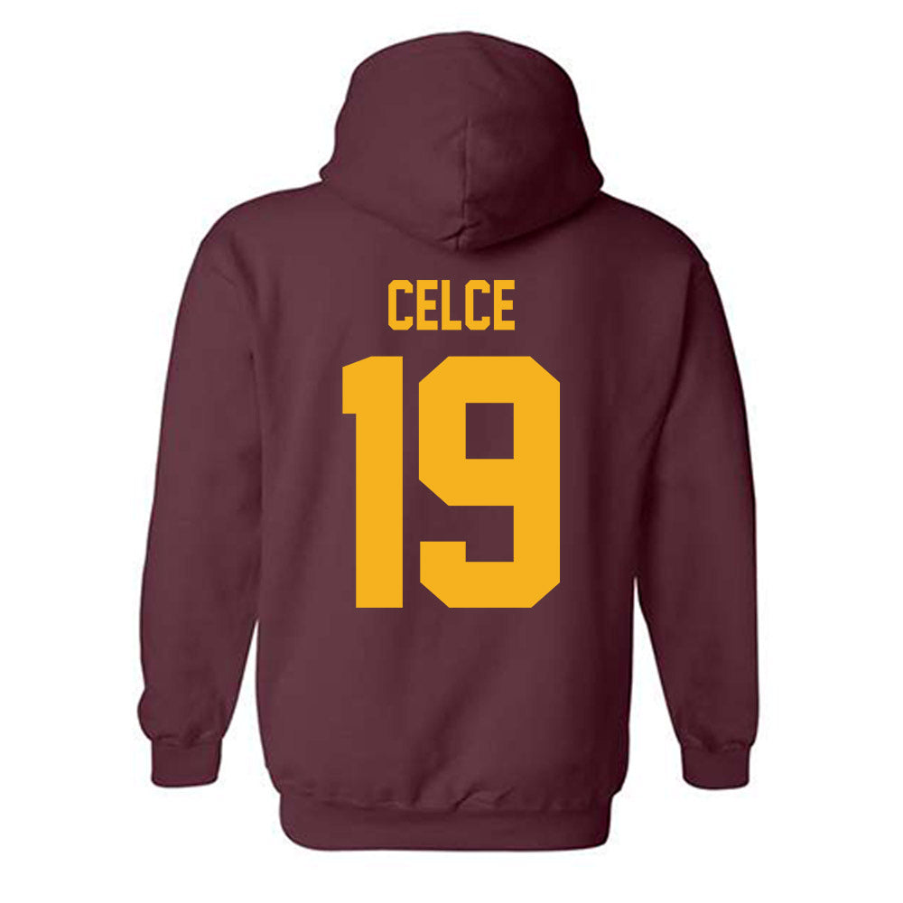 Winthrop - NCAA Women's Soccer : Cameron Celce - Classic Shersey Hooded Sweatshirt-1