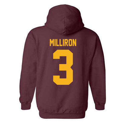 Winthrop - NCAA Women's Soccer : Emma Milliron - Classic Shersey Hooded Sweatshirt-1