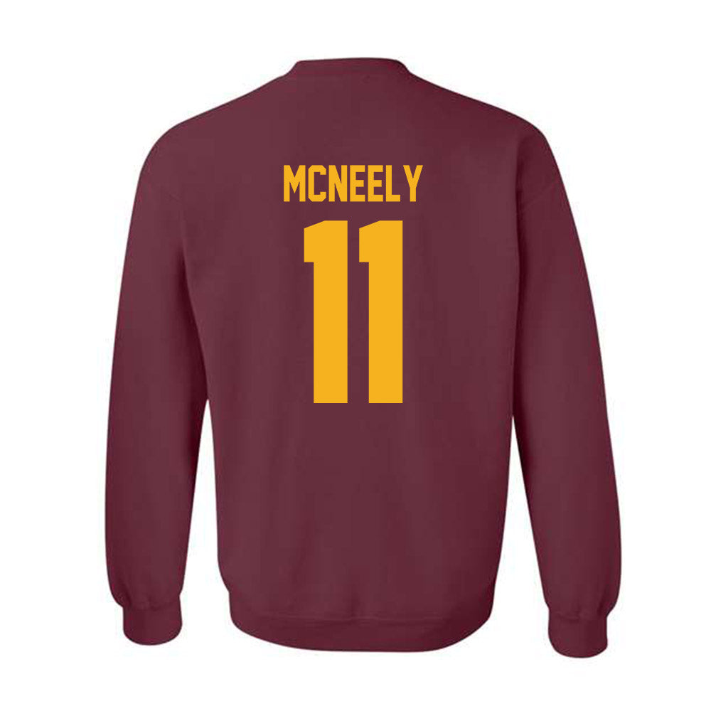 Winthrop - NCAA Baseball : Colby McNeely - Classic Shersey Crewneck Sweatshirt-1