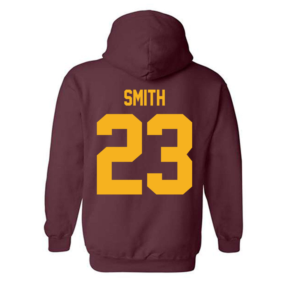 Winthrop - NCAA Women's Soccer : Gracie Smith - Classic Shersey Hooded Sweatshirt-1