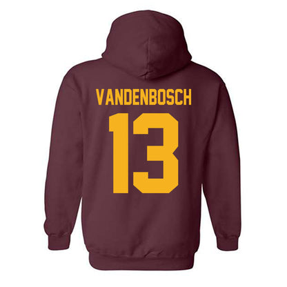 Winthrop - NCAA Baseball : Evan Vandenbosch - Classic Shersey Hooded Sweatshirt-1