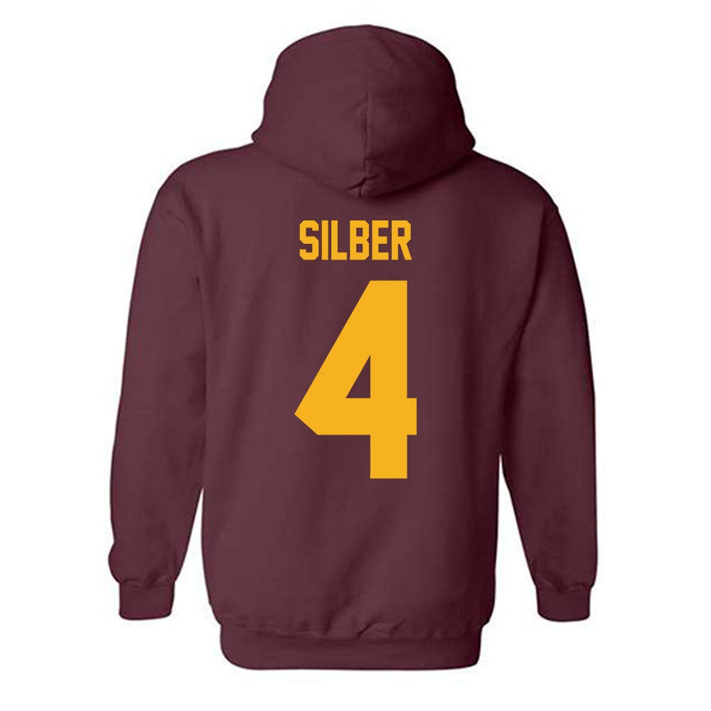 Winthrop - NCAA Women's Soccer : Mia Silber - Classic Shersey Hooded Sweatshirt-1