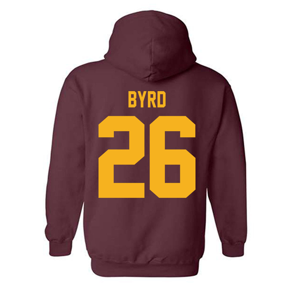 Winthrop - NCAA Baseball : Garrett Byrd - Classic Shersey Hooded Sweatshirt-1