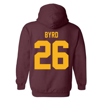 Winthrop - NCAA Baseball : Garrett Byrd - Classic Shersey Hooded Sweatshirt-1