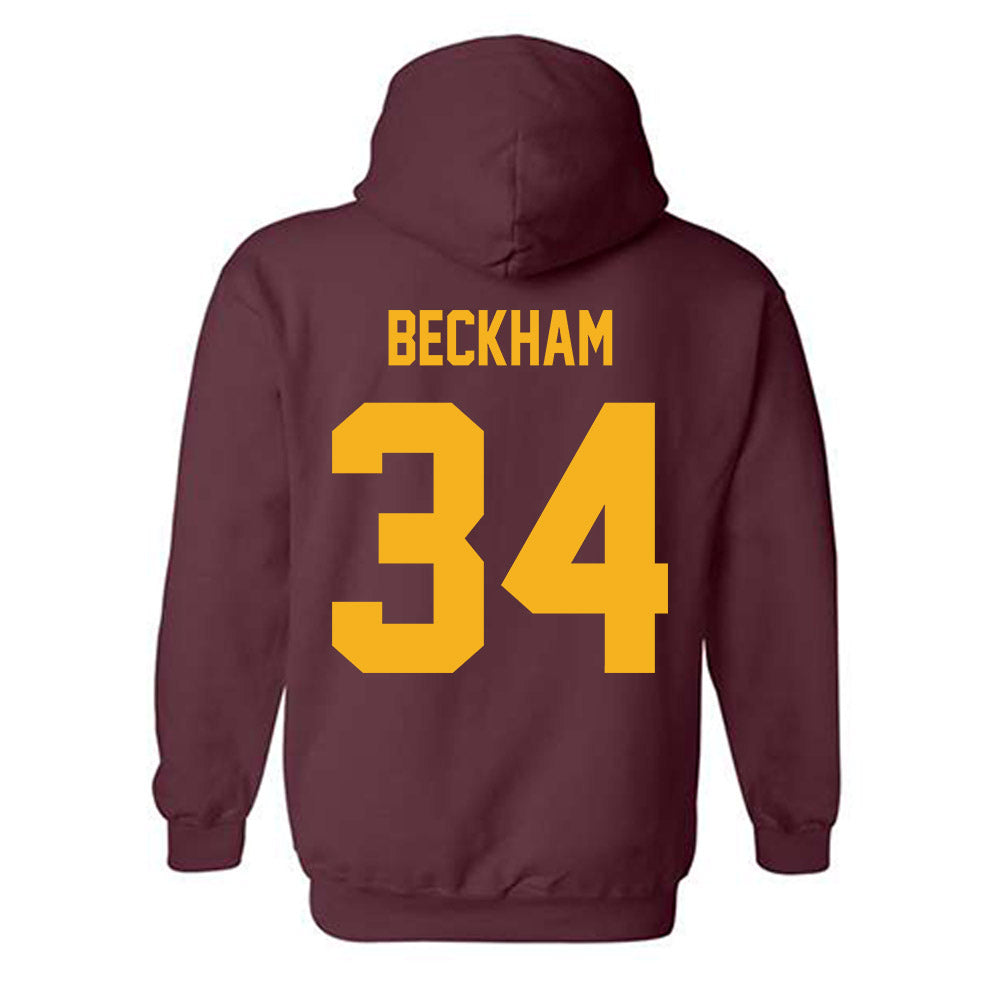 Winthrop - NCAA Softball : Tia Beckham - Classic Shersey Hooded Sweatshirt-1