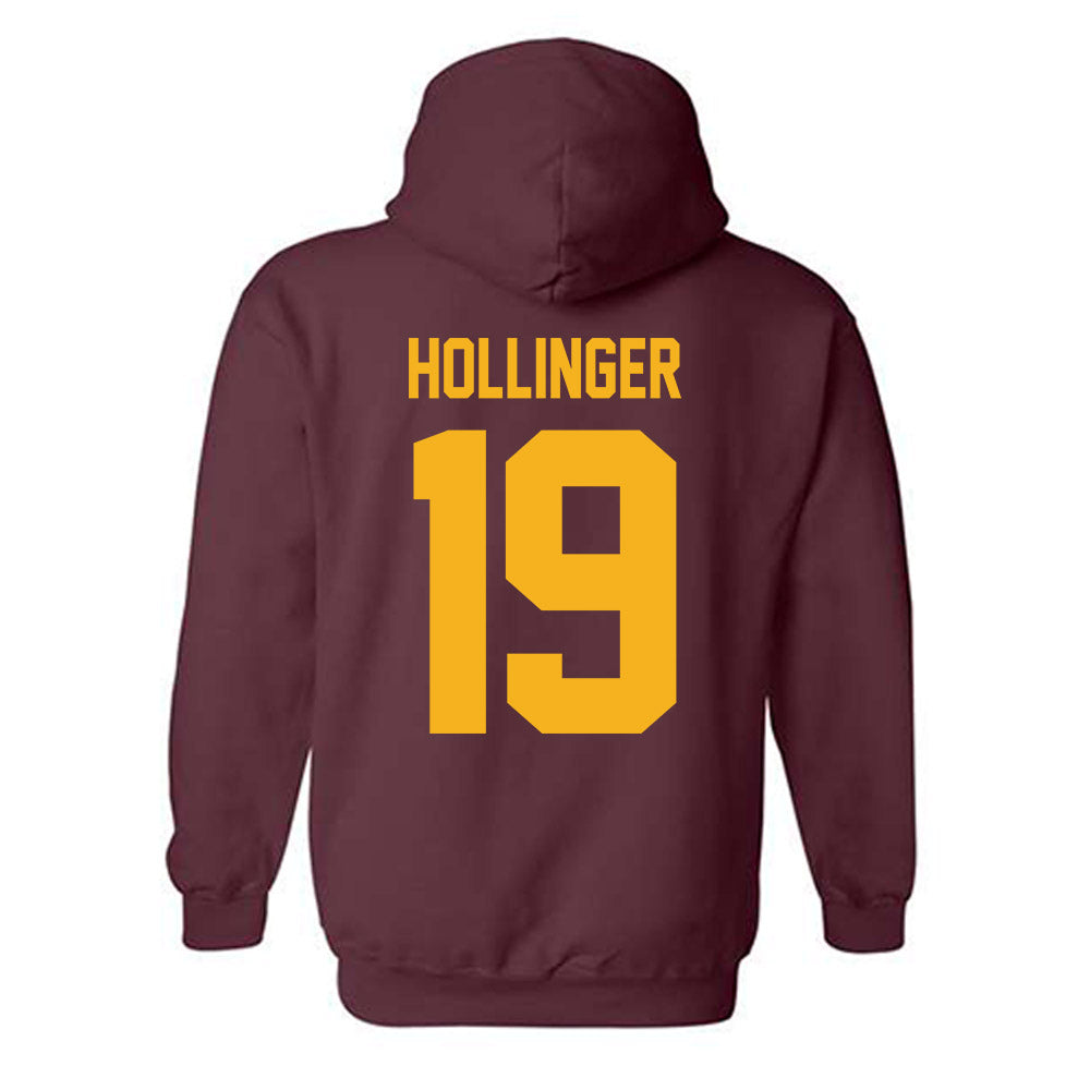 Winthrop - NCAA Women's Lacrosse : Emily Hollinger - Classic Shersey Hooded Sweatshirt-1
