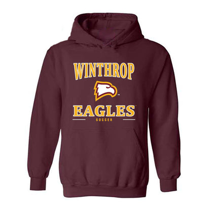 Winthrop - NCAA Women's Soccer : Mia Silber - Classic Shersey Hooded Sweatshirt-0