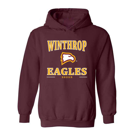 Winthrop - NCAA Women's Soccer : Laura Bennett - Classic Shersey Hooded Sweatshirt-0
