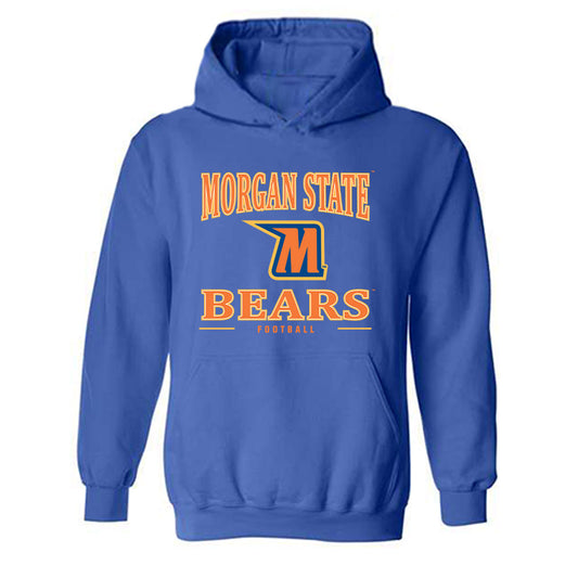 Morgan State - NCAA Football : Da'Vontae Floyd - Classic Shersey Hooded Sweatshirt-0