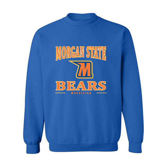 Morgan State - NCAA Wrestling : Kyle Grey - Classic Shersey Crewneck Sweatshirt-0