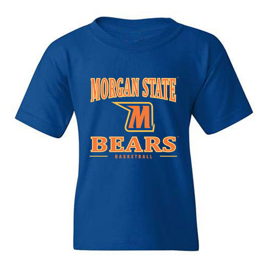 Morgan State - NCAA Men's Basketball : David Bumpass - Classic Shersey Youth T-Shirt-0
