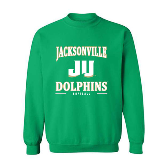 Jacksonville - NCAA Softball : Courtney Lewis - Crewneck Sweatshirt-0