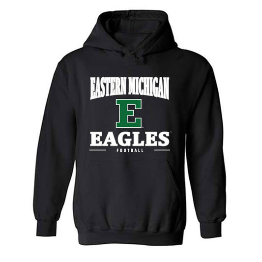 EMich - NCAA Football : Mark Debiak - Classic Shersey Hooded Sweatshirt-0