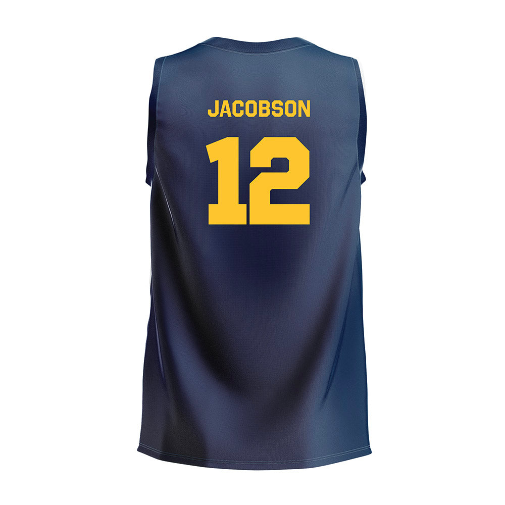 Vanguard - NCAA Men's Volleyball : Bryce Jacobson - Navy Volleyball Jersey-1