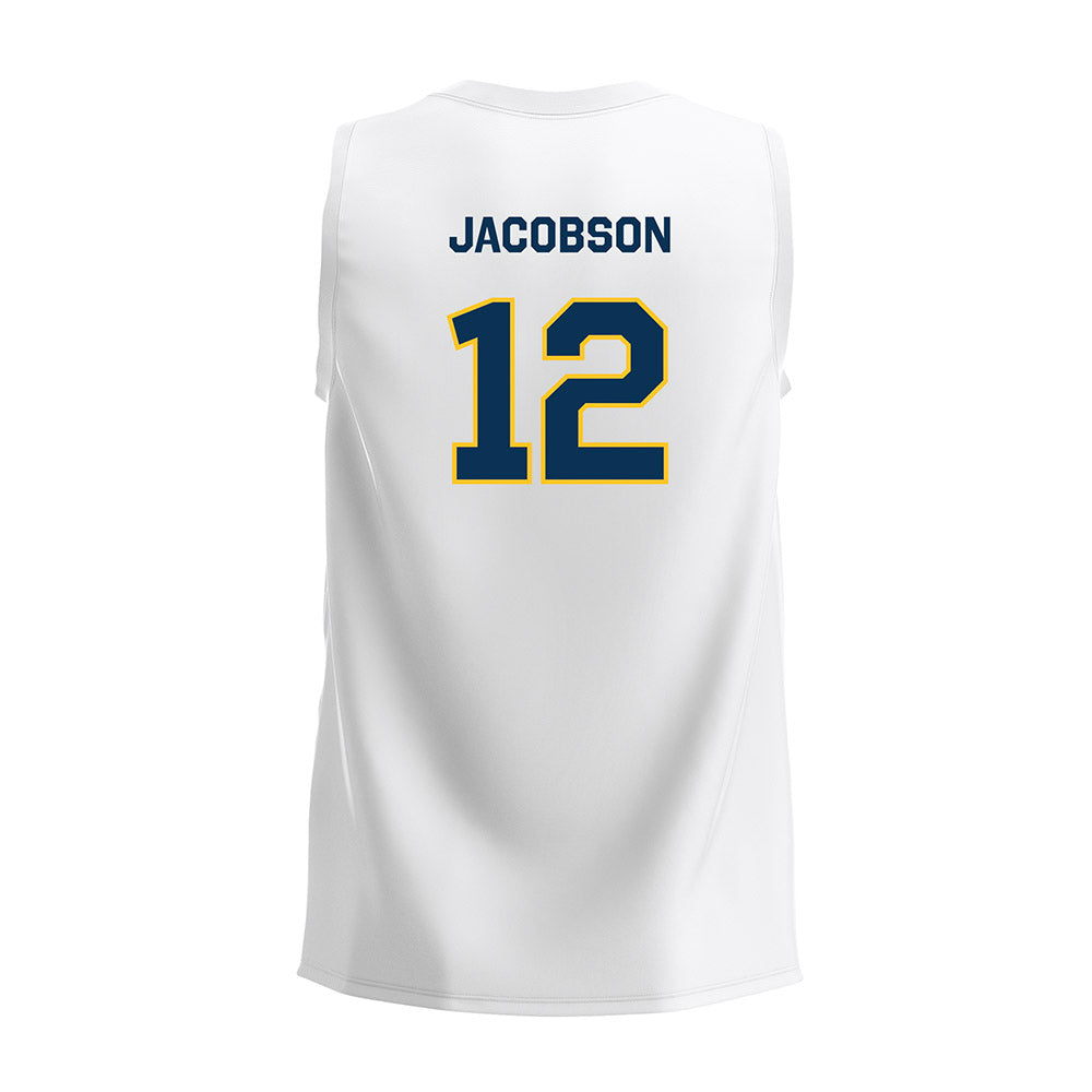 Vanguard - NCAA Men's Volleyball : Bryce Jacobson - White Volleyball Jersey-1