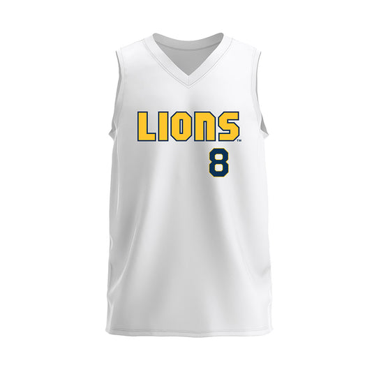 Vanguard - NCAA Men's Volleyball : Callum Pablo - White Volleyball Jersey-0