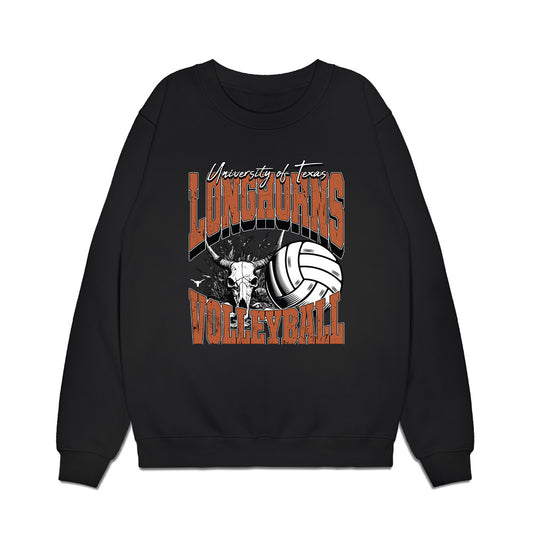 Texas - NCAA Women's Volleyball : Emma Cugino - Vintage Sports Shersey Premium Crewneck Sweatshirt-0