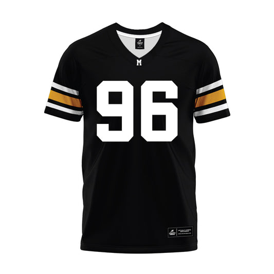 Missouri - NCAA Football : Aidan Dubbert - Black Premium Football Jersey-0