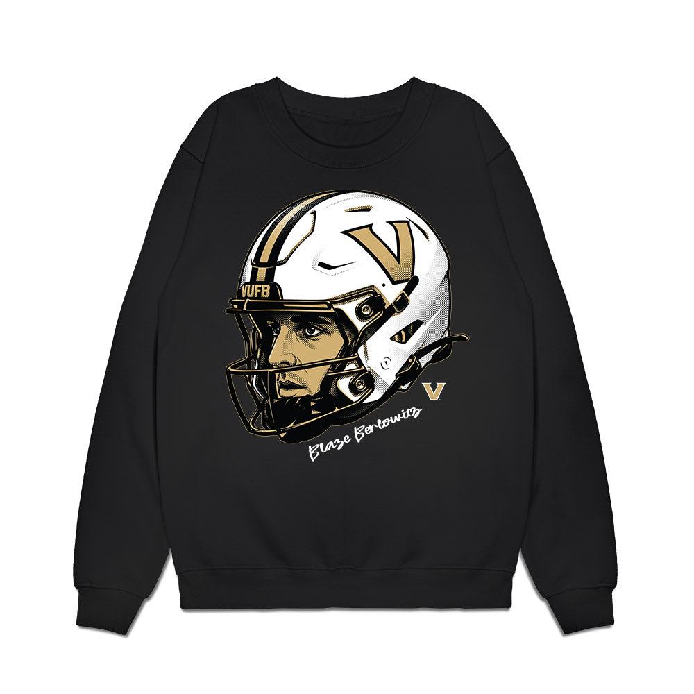 Vanderbilt - NCAA Football : Blaze Berlowitz - Game Face Premium Crewneck Sweatshirt-0