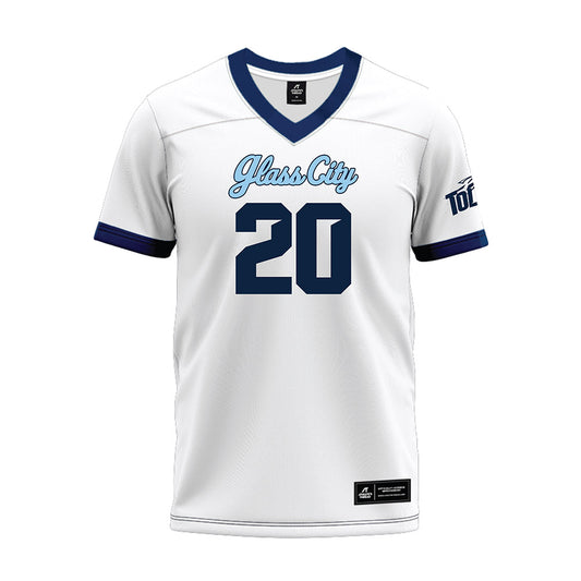 Toledo - NCAA Football : Corey Smith - Glass City Premium Football Jersey-0