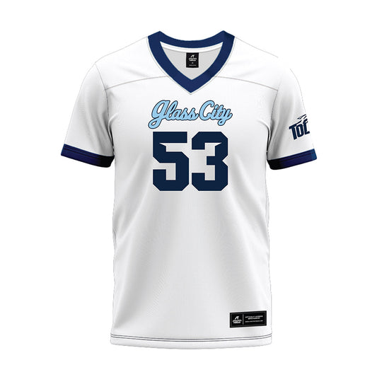 Toledo - NCAA Football : Samuel Toniolo - Glass City Premium Football Jersey-0