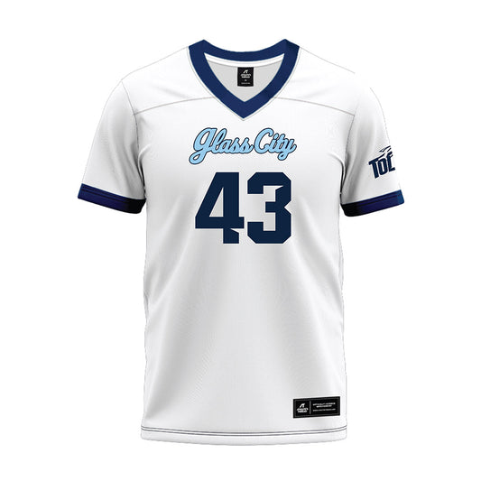 Toledo - NCAA Football : Sam Lee - Glass City Premium Football Jersey-0
