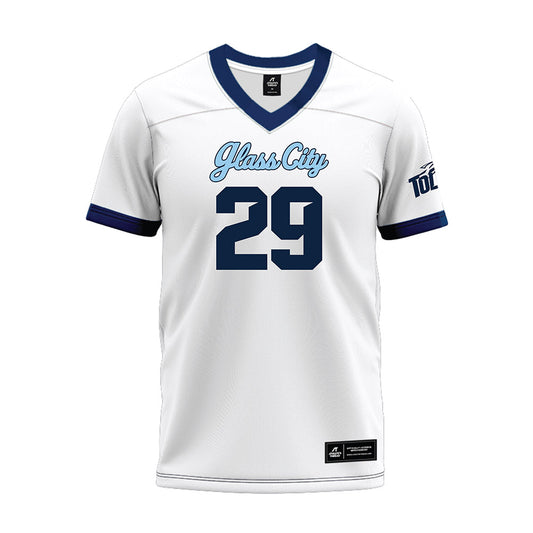 Toledo - NCAA Football : Tanner Rubinstein - Glass City Premium Football Jersey-0