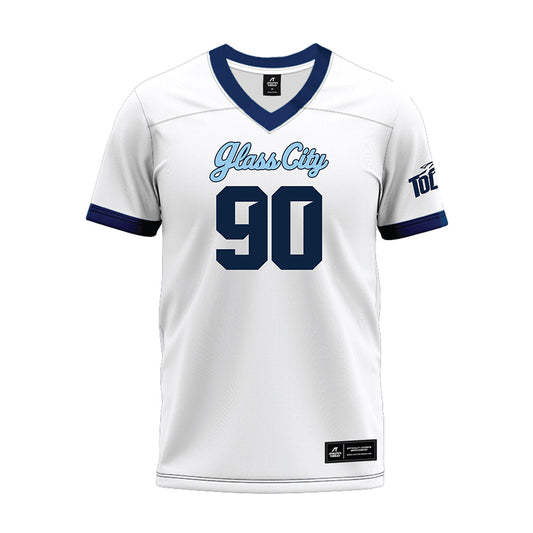 Toledo - NCAA Football : Zach Johnson - Glass City Premium Football Jersey-0