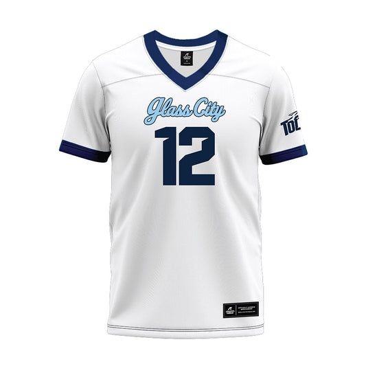 Toledo - NCAA Football : Mo Conteh - Glass City Premium Football Jersey-0