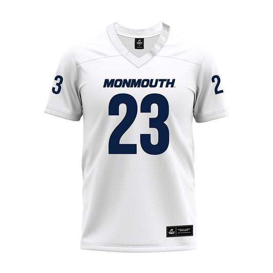 Monmouth - NCAA Football : Amir Haskett - Premium Football Jersey-0