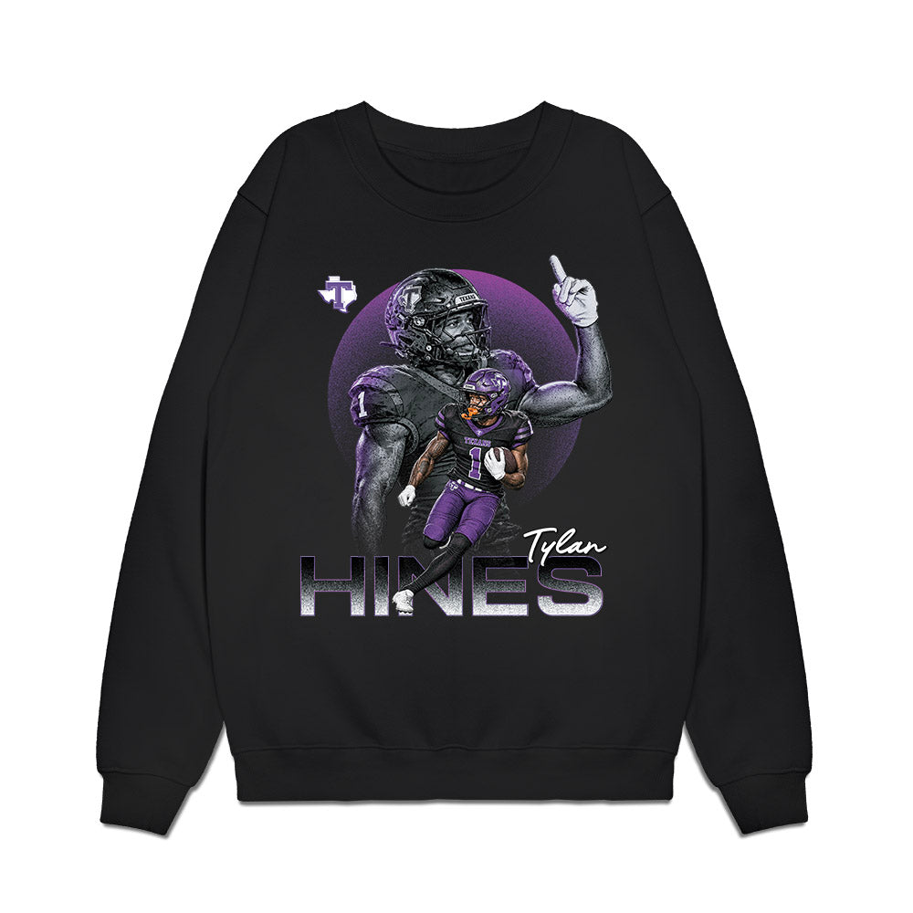 Tarleton State - NCAA Football : Tylan Hines - Collage Premium Crewneck Sweatshirt-0