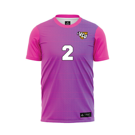 VCU - NCAA Women's Soccer : Keira McCloskey - Pink Goal Keeper Soccer Jersey-0