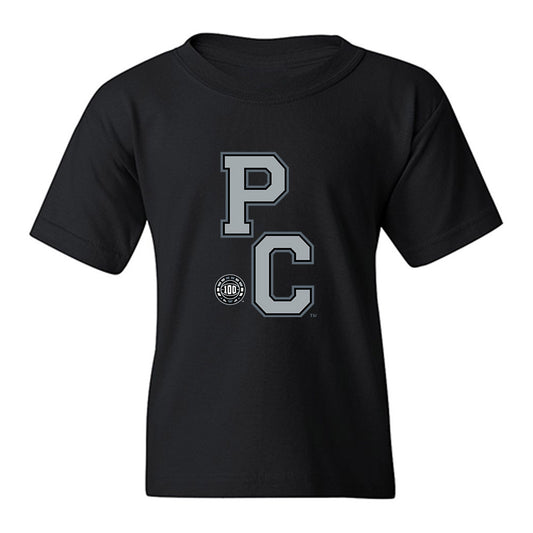 Providence - NCAA Mens Basketball : Paint it Black Youth T-Shirt-0