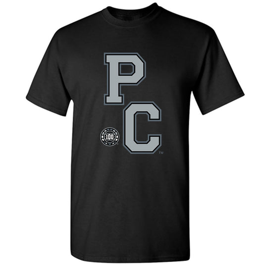 Providence - NCAA Mens Basketball : Paint it Black T-Shirt-0