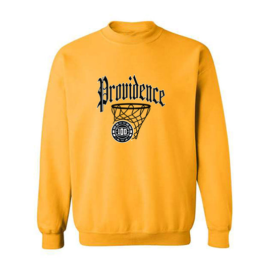Providence - NCAA Mens Basketball : 80's Goldenrod Crewneck Sweatshirt-0