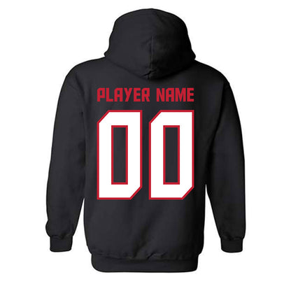 Thompson High School - Football : Customized Classic Shersey Hooded Sweatshirt-1