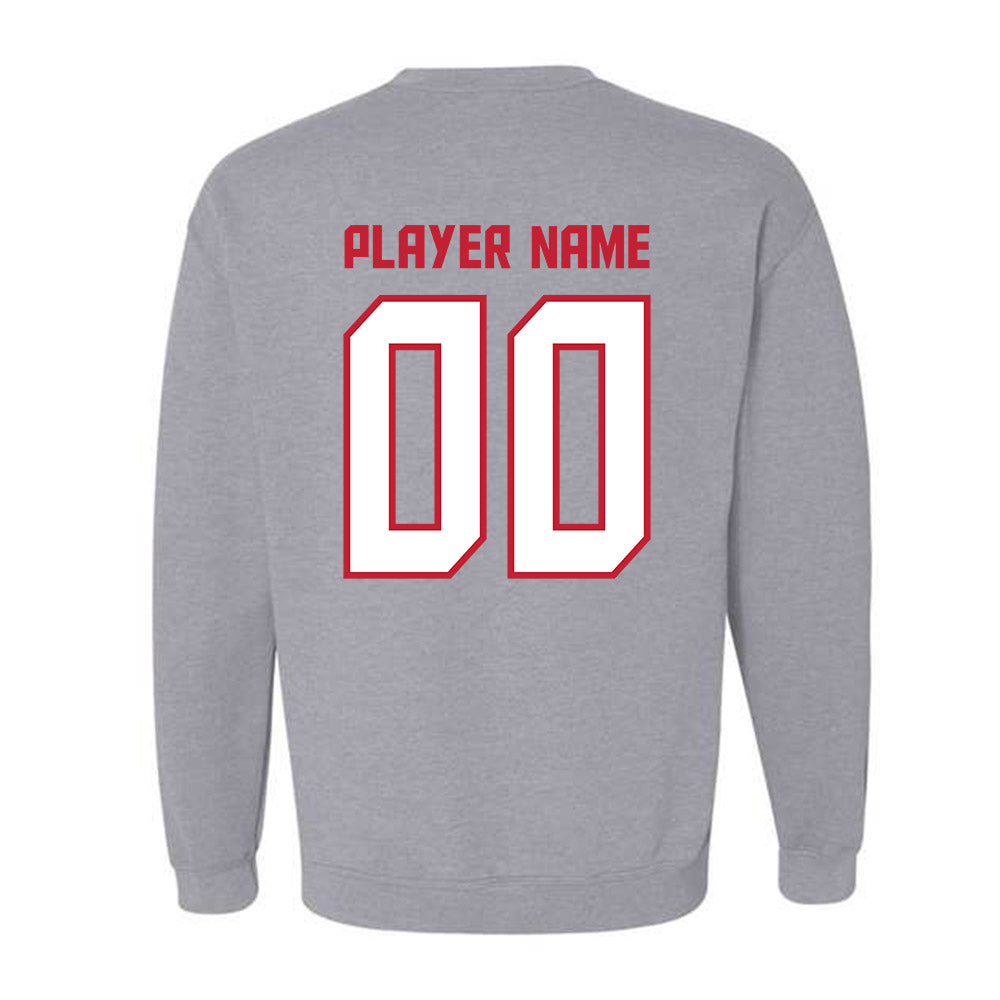 Thompson High School - Football : Customized Classic Shersey Crewneck Sweatshirt-1