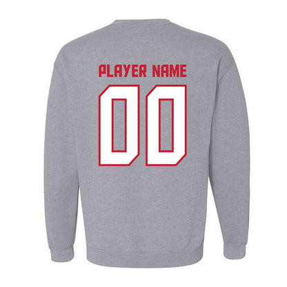 Thompson High School - Football : Customized Classic Shersey Crewneck Sweatshirt-1