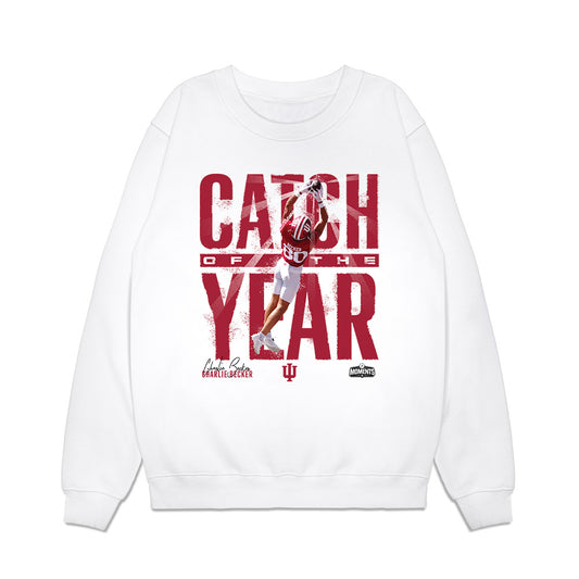 Indiana - NCAA Football : Charlie Becker - Catch of The Year Premium Crewneck Sweatshirt-0